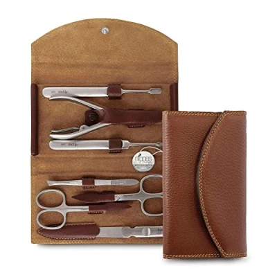 Image of Manicure Set, Leather Case with Lock