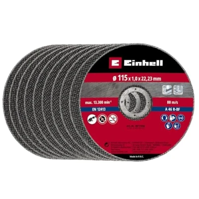Image of kwb by Einhell 49711944 10 Cutting Discs Thin 115 x 1.0 mm Angle Grinder Accessories