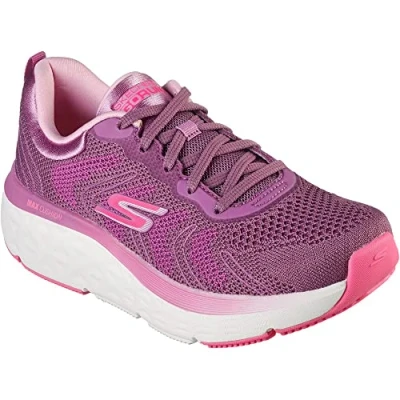 Image of Skechers Women&#039;s MAX Cushioning Delta Sneaker, Purple, 4 UK