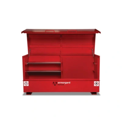 Image of Armorgard Flambank Hazardous Storage Boxes FBC8 2370W x 985D x1220Hmm Type of Box