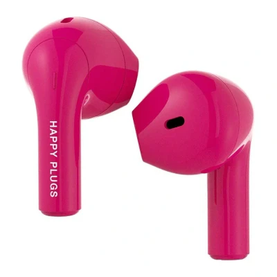 Image of HAPPY PLUGS Joy Wireless Bluetooth Earbuds Cerise, Pink