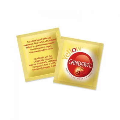 Image of Canderel Yellow Sweetener Sachets (Pack 1000)