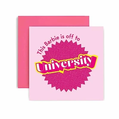 Image of Huxters University Good Luck Gifts for Colleagues her Women at Dream Uni Sorry Your Leaving Congratulations Card 14.8cm (She&#039;s Off)