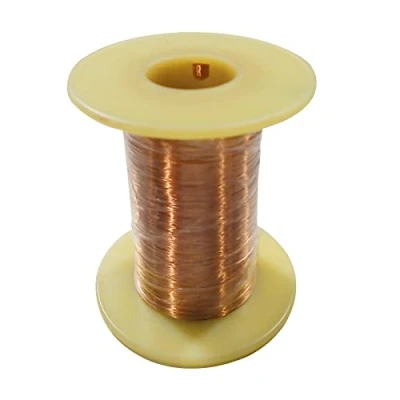 Image of Enameled Copper Wire,Winding Wire 0.07mm Dia Enamelled Lectromagnetic for Connecting Soldering Purpose Inductance Coil(Axis Is Random Color)
