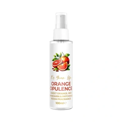 Image of Blood Orange Oil Spray, Room Spray Fragrance Luxury, Non Aerosol, Citrus Natural Air Freshener, Neutralising Odours, Energising, Fragrance, Freshener