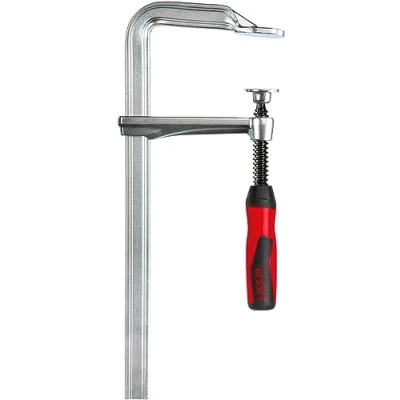 Image of Bessey GZ60 2K All Steel Table Clamp, Grey/Red, 600/120 mm