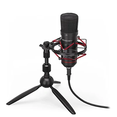 Image of ENDORFY Solum T, shock mount, foldable stand base, USB Plug&amp;Play, crystal clear sound, compatible with PC and Mac, no software required