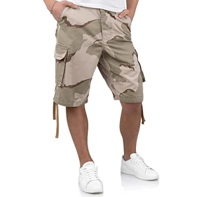 Image of Surplus Raw Vintage Men&#039;s Cargo Shorts, Desert, XXL