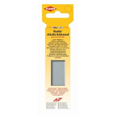 Image of Kleiber 3 m x 2 cm Self Adhesive Waterproof Fabric Seam Repair Tape for Tents Coats Umbrellas Etcetera, Dark Grey