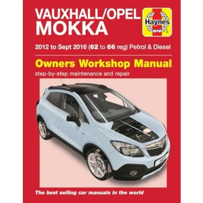 Image of Vauxhall Mokka Petrol &amp; Diesel (12 Sept 16) Haynes Repair Manual (Paperback)