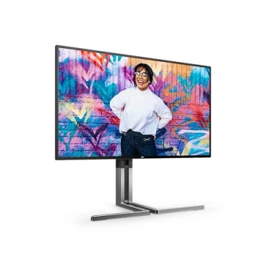 Image of AOC U27U3CV 4K Ultra HD 27&quot; Nano IPS WLED Monitor Black, Black