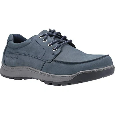 Image of Hush Puppies Men&#039;s Tucker Lace Oxford Flat, NAVYNU, 15 UK