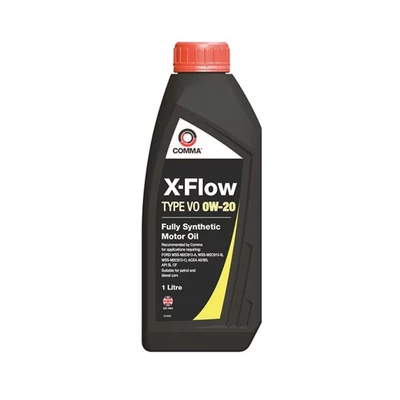 Image of Comma X Flow Type VO 0w 20 0w20 Fully Synthetic Car Engine Oil 1 Litre 1L