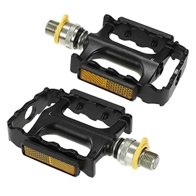 Image of Lixada Mountain Bike Pedals,Mountain Bicycle Pedals Quick Release MTB Cycling Platform Pedal with Extender Adapter