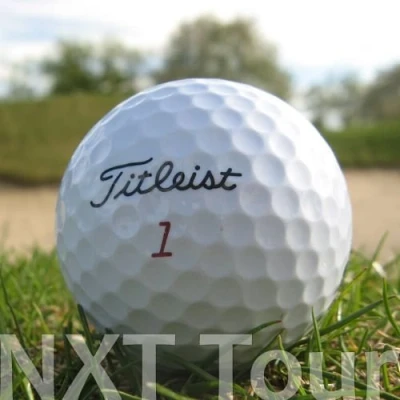 Image of Titleist 25 NXT TOUR LAKE GOLF BALLS AAAA/AAA QUALITY (PEARL/A GRADE)