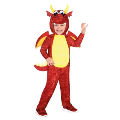 Image of (PKT) (9912030) Child Dragon Costume (3 4yr)