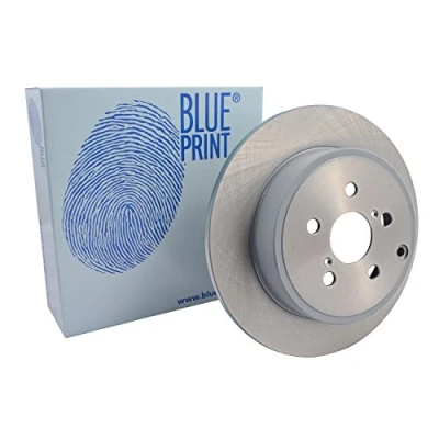 Image of 4243105030, 4243105060, 42431YZZAA Brake disc BLUE PRINT ADT343167 Rear Axle 280mm 10mm 5 Hole 100mm solid Coated TOYOTA: Avensis II Station Wagon