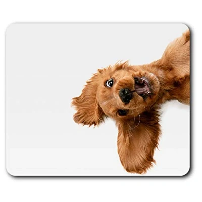 Image of English Cocker Spaniel Puppy Dog Mouse Mat Pad Computer PC Laptop Gaming Office Home Desk Accessory Gadget 21501
