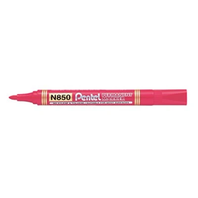 Image of Pentel 4.2mm Bullet Tip Permanent Marker Red