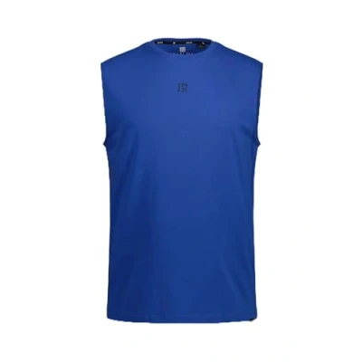 Image of JP 1880 Men&#039;s Active, Tank top, rh, Function, Back Print T Shirt, Blue, XXXX Large