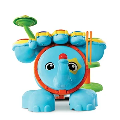 Image of VTech 196705 Jungle Rock Elephant Drum Set(French Version)