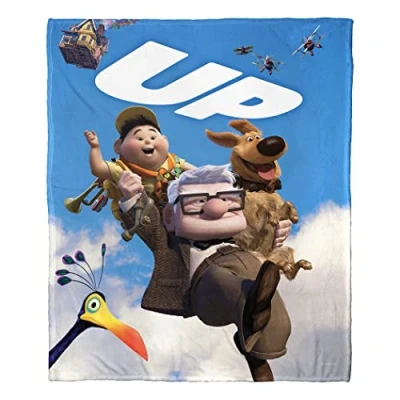 Image of Northwest Disney Pixar&#039;s Up Silk Touch Throw Blanket, 50&quot; x 60&quot;, Trio Poster