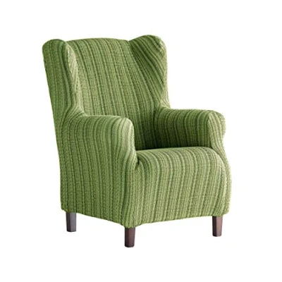 Image of Martina Home Haber Elastic Armchair Cover Wing Chair 33x42x8 cm green