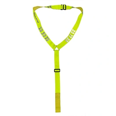 Image of Equi Flector Shires Horse/Pony Breastplate in Reflective Yellow Pny/Cob,