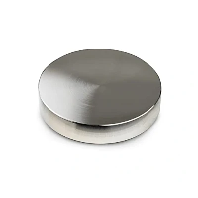 Image of Pro Ject record Puck PRO, Nickel plated aluminium puck, Sound improvement for all turntables