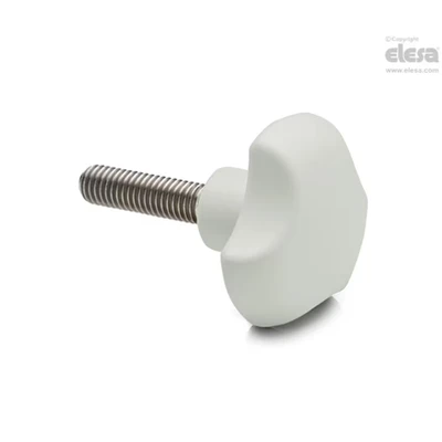 Image of ELESA Solid knob VTT.50 SST p M10x40 CLEAN