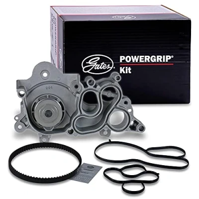 Image of 5682XS, WP0155 water pump + Timing Belt Kit GATES KP15682XS 2 with G Force Redline CVT VOLKSWAGEN: Golf 7, Polo V Hatchback