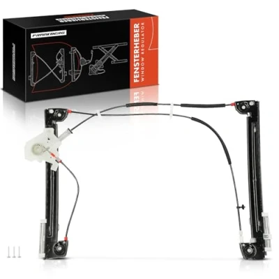 Image of Frankberg Electric Window Regulator Without Motor Front Right Compatible with M.i.n.i R50 R53 1.4L 1.6L Hatchback 2001 2005 Replace# 51337039452