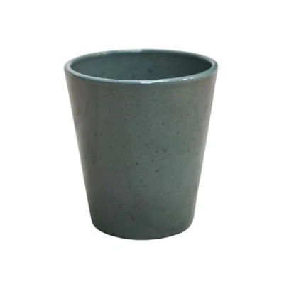 Image of Ivyline Planter, Ceramic, Reactive Green, 15 x 14cm