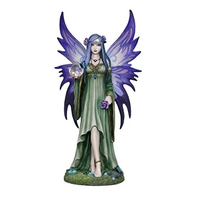 Image of Nemesis Now Anne Stokes Mystic Aura Figurine, Green