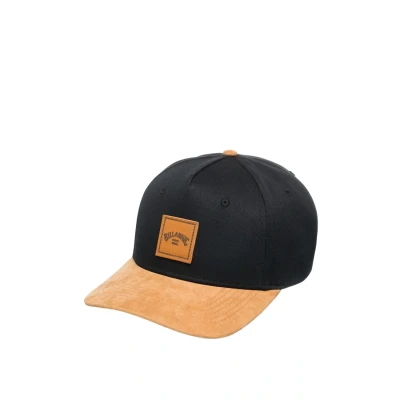 Image of Billabong Stacked Snapback Cap, Men&#039;s, Size: One Size, Black