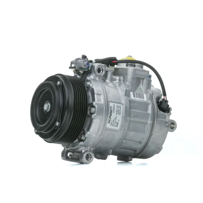 Image of 64526987890, 64529196889 AC Compressor DENSO DCP05077 7SBU17C 12V PAG 46 R134a with magnetic clutch BMW: X5, 5 Touring, Saloon