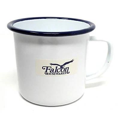 Image of Falcon Housewares Enamel 9cm White Mug