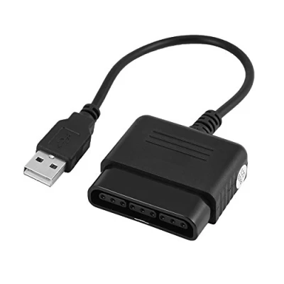 Image of Zerone PS2 to PS3 Controller Adapter, USB Converter for PC Compatible Sony PS1 Wired Wireless