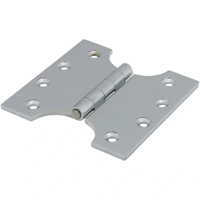 Image of 2x TIMCO Parliament Hinge (488) Solid Brass Polished Chrome 234337