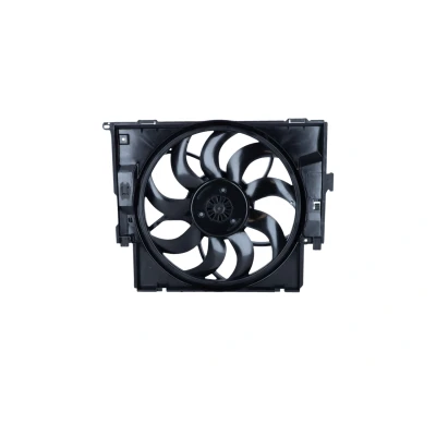 Image of 17427640512, 17428621193, 17428641965 Cooling fan NRF 470003 12V with radiator shroud BMW: 1 Hatchback, 4 Gran Coupe, 3 Saloon