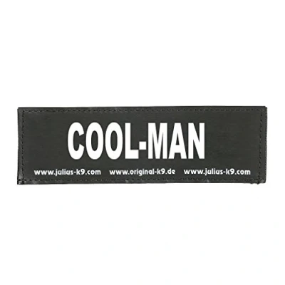 Image of Interchangeable Patches, 1 pair, COOL MAN, Size: Baby 1, Black