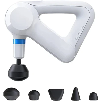 Image of TheraGun Elite All New 4th Generation Percussive Therapy Deep Tissue Muscle Treatment Massage Gun (White Generation)