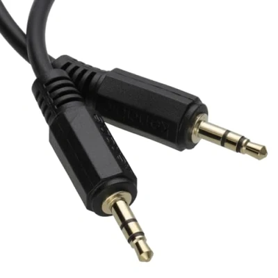 Image of kenable 3.5mm Male Audio Jack Plug to Stereo Mini AUX Cable 5m [5 metres]