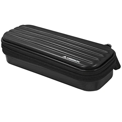 Image of Mission Darts W118 ABS 1 Slimline Case with Metallic ABS, Black