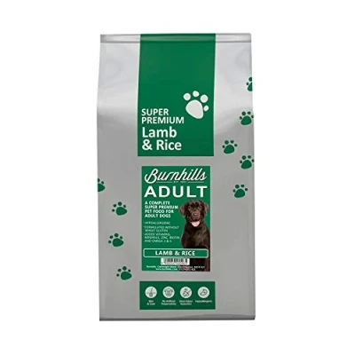Image of Burnhills Super Premium Adult Lamb &amp; Rice Dog Food 12Kg