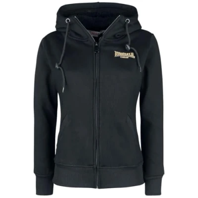 Image of Lonsdale women hooded sweat jacket with zipper ZENNOR 3XL