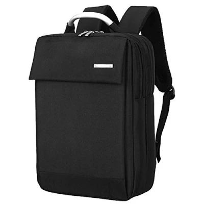 Image of 15 Inch Laptop Notebook Backpack, Professional Business Backpack Bag, Slim Lightweight Water Resistant School Rucksack for Women Men,Black 1,15