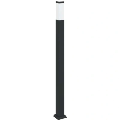 Image of vidaXL Bollard Light 110 cm Black IP44