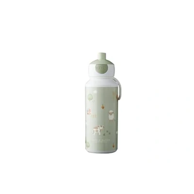 Image of Mepal Drinking Bottle Pop up Campus Little Dutch Leak Proof Drink For School BPA free &amp; Dishwasher Safe 400 ml Farm