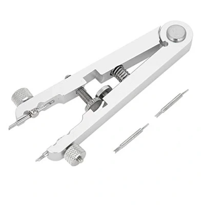 Image of TMISHION Spring Bar Plier Tool, 6825 Alloy Steel Watch Bracelet Remover Strap Adjuster Tool Replace Removing Tweezer Kit for All